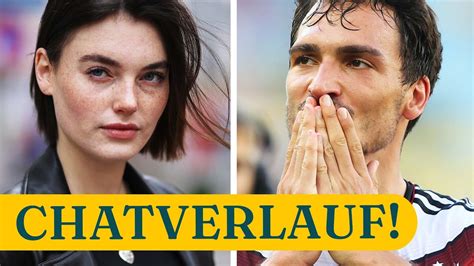 Liebesdrama um Mats Hummels: Céline Bethmann teilt Chatverlauf